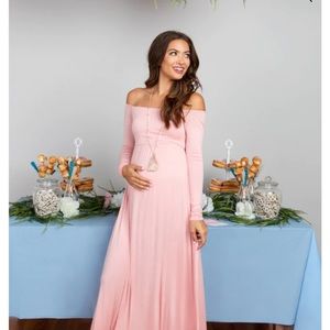 PINKBLUSH Maternity Pink Dress